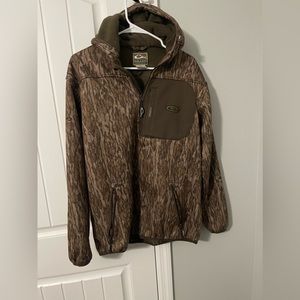 Drake Mens Quarter Zip Bottomland M